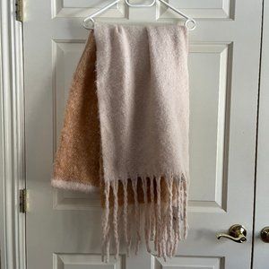 By Anthropologie Recycled Two-Tone Scarf - Tan